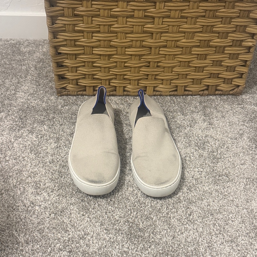 Men's Casual Slip-On Loafers - Beige